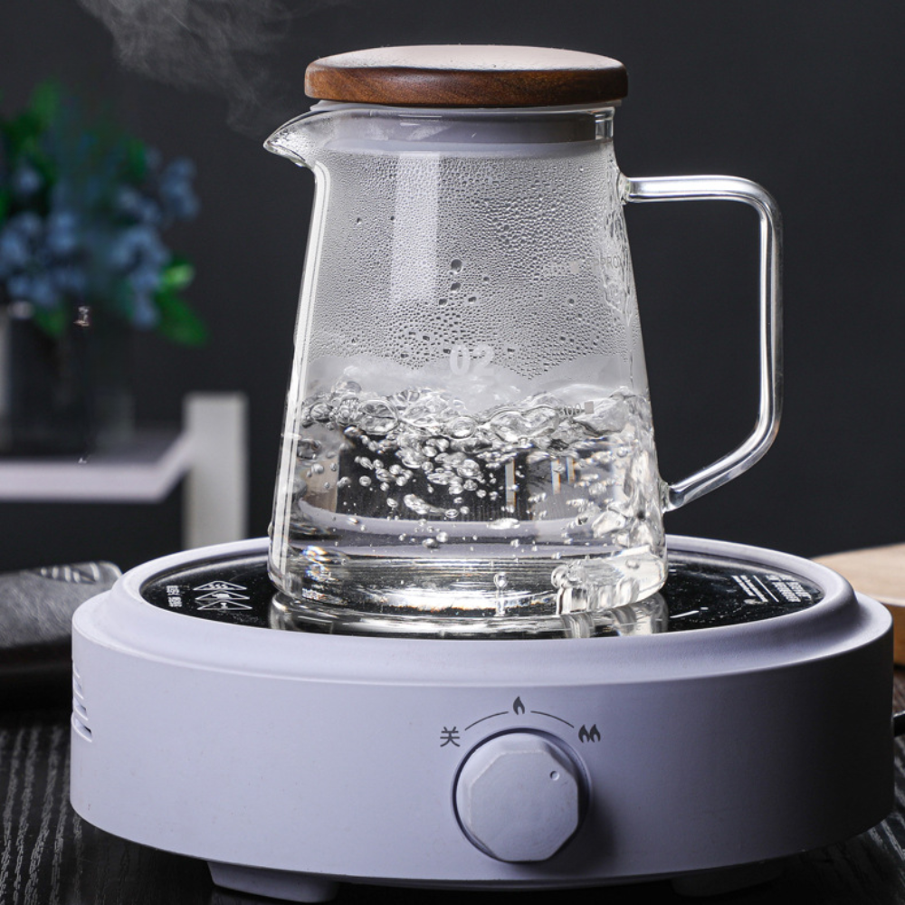 Pressoco Server 600ml - Wood Lid 11