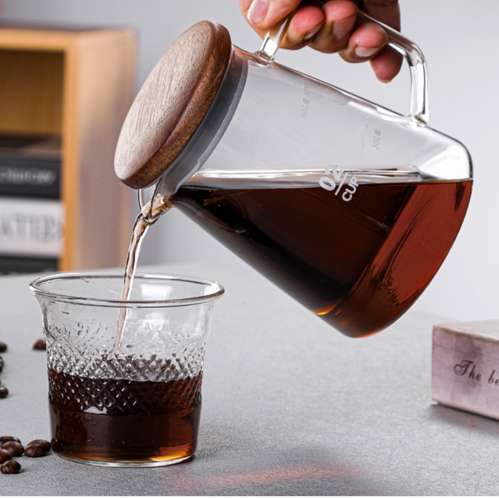 Pressoco Server 600ml - Wood Lid 10