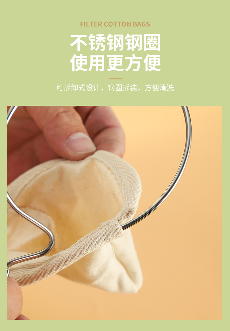 Combo 2 x Pressoco Cloth Filter - Size 2-4 cups 12