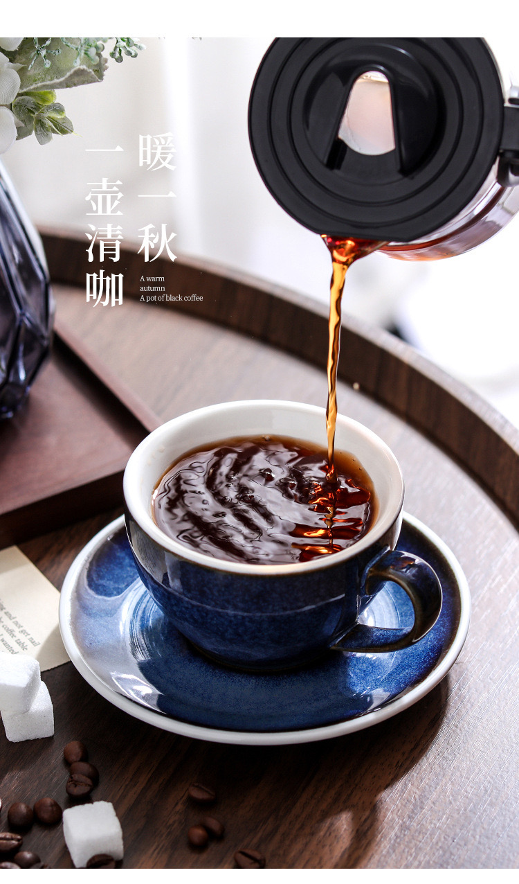 Pressoco Ceramic Espresso Cup 75ml - Black 9