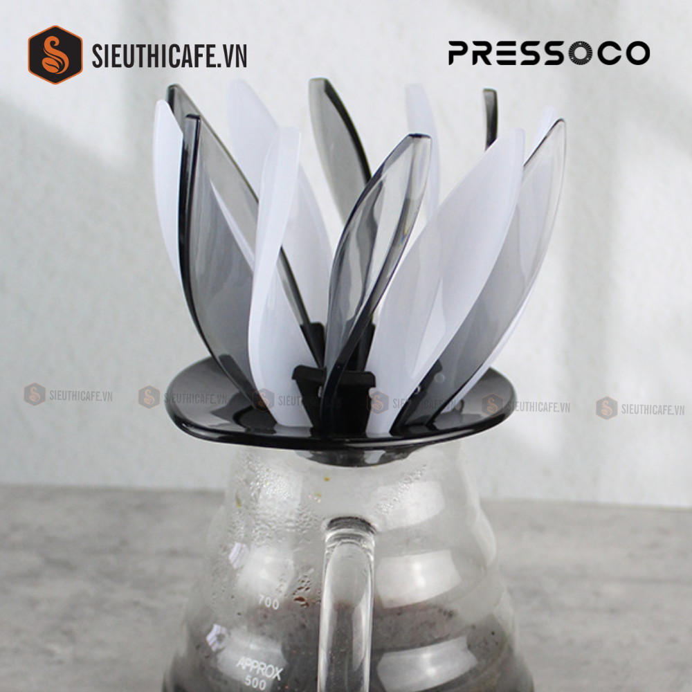 Pressoco V60 Dripper Ayaka 01, Black 13