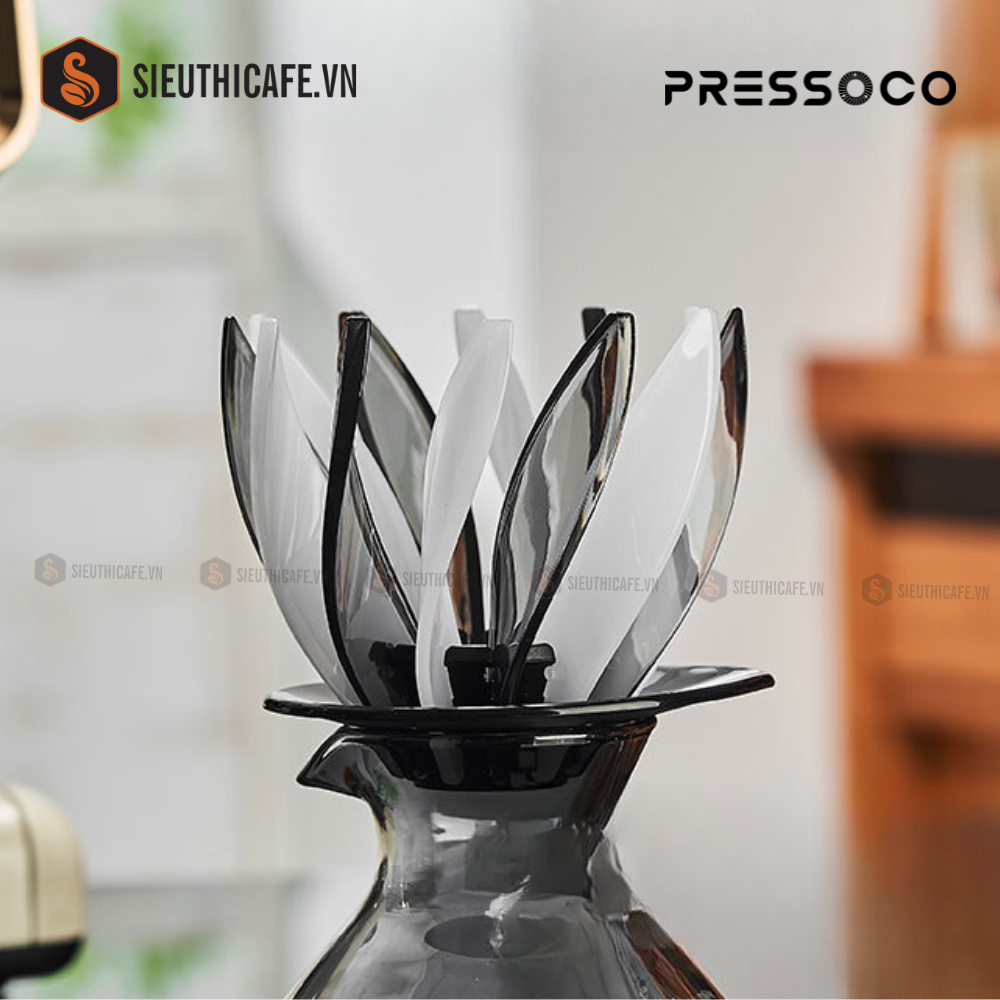 Pressoco Glass Dripper V60 2-4 cups 7