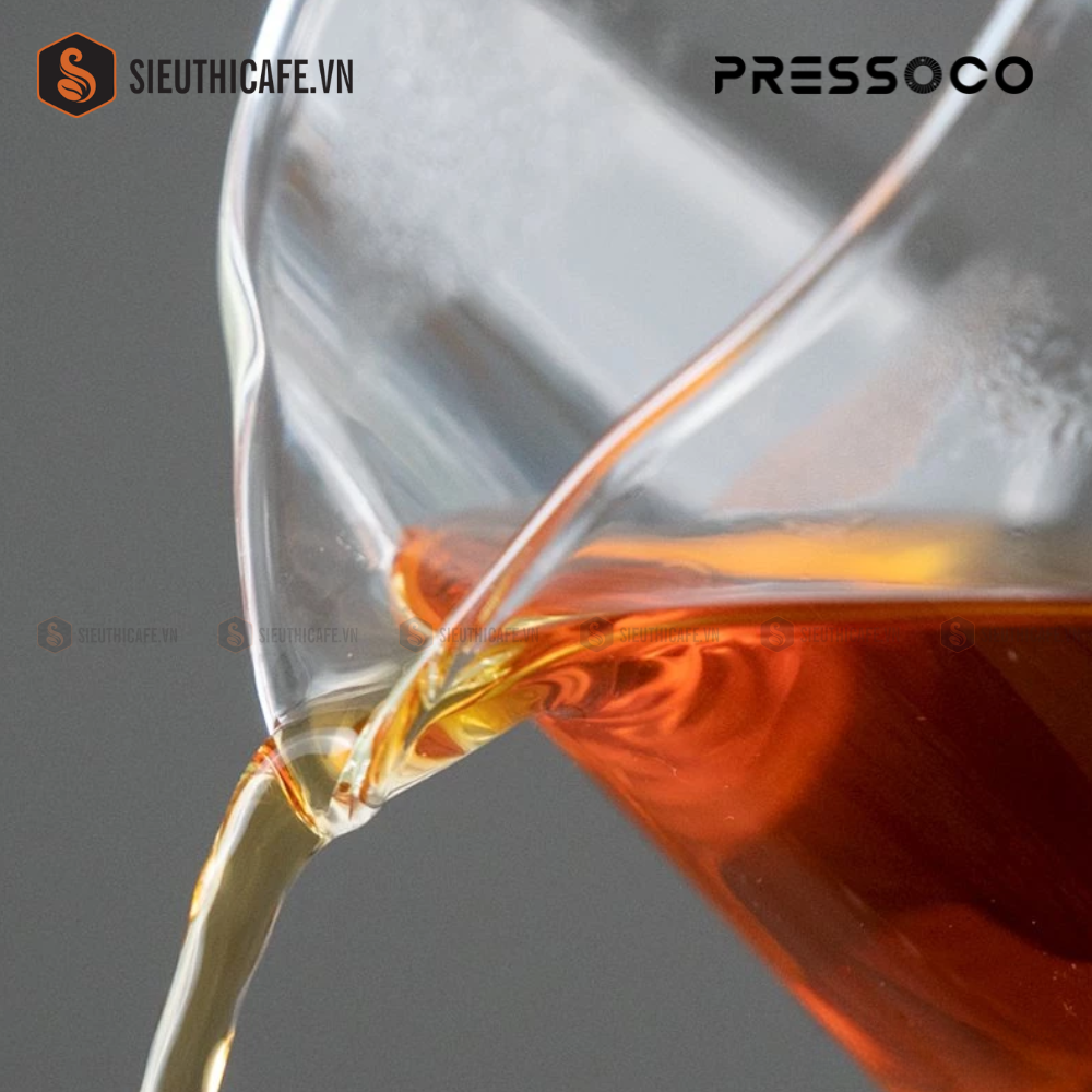 Pressoco Server Obsidian 600ml Transparent - Lip 15