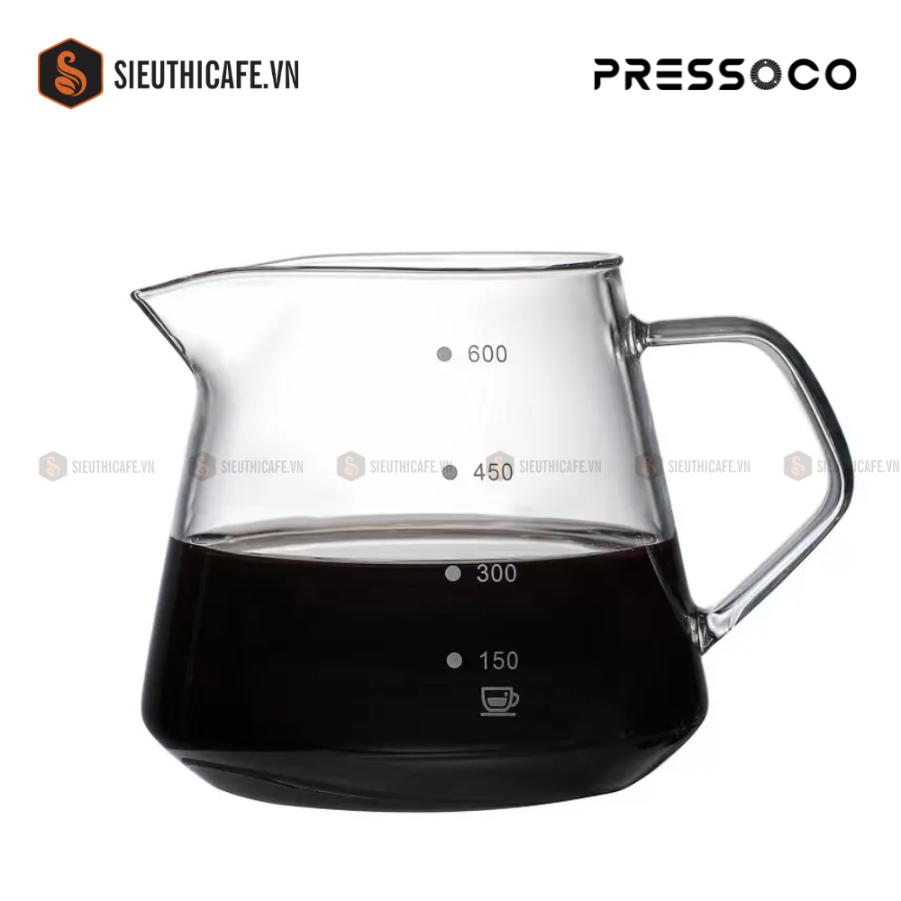 Pressoco Server Obsidian 600ml Transparent - Lip 5