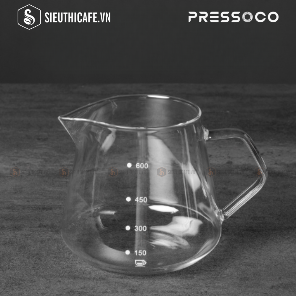 Pressoco Server Obsidian 600ml Transparent - Lip 4