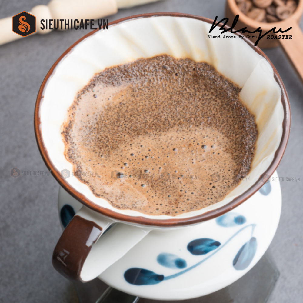 Phễu lọc Blagu V60 Ayaka size 02 - White flower 6