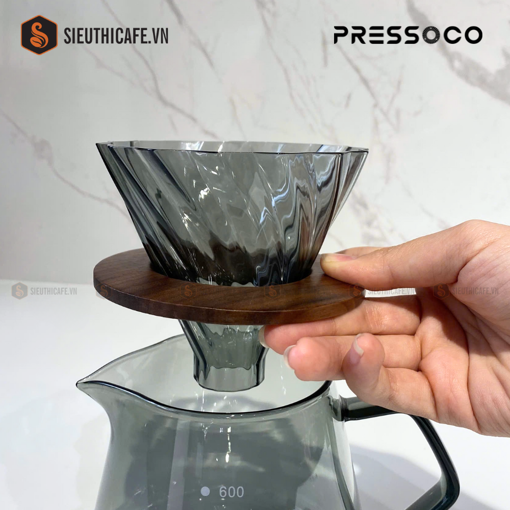 Combo 2 x Pressoco Pavina Double Glass Cups 80ml 5