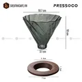Pressoco Glass Dripper V60 2-4 cups 11