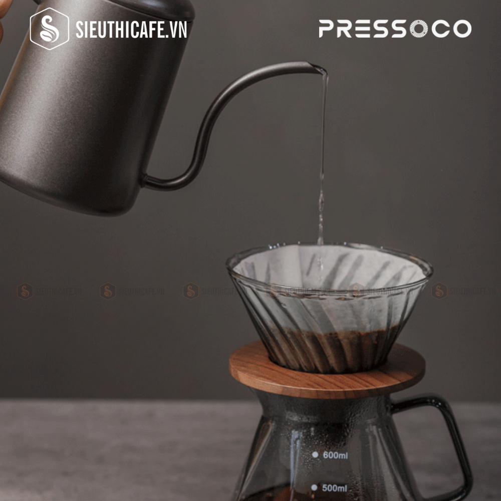 Combo 2 x Pressoco Pavina Double Glass Cups 80ml 4