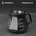 Pressoco Server Obsidian 600ml Smoke Glass - Lip 12
