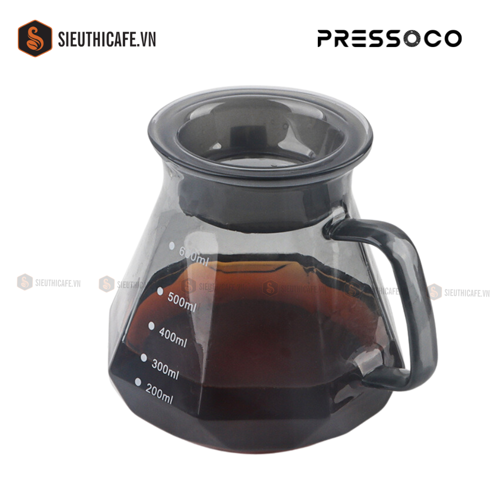 Pressoco Server 600ml - Wood Lid 13