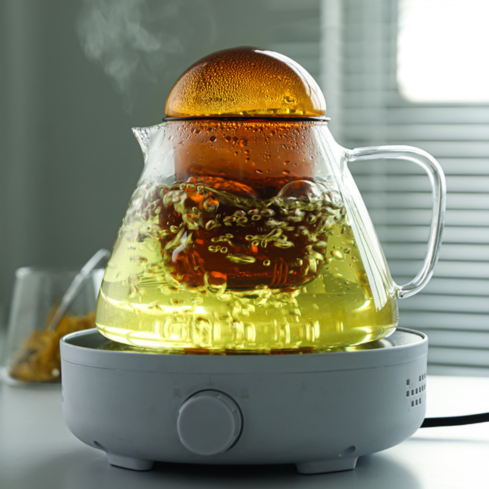 Tách thủy tinh Pressoco, dòng Ayaka 200ml - Màu hỗ phách 8