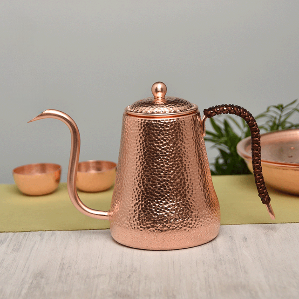 Pressoco - Kettle Pot Copper 500ml - Handcrafted 13