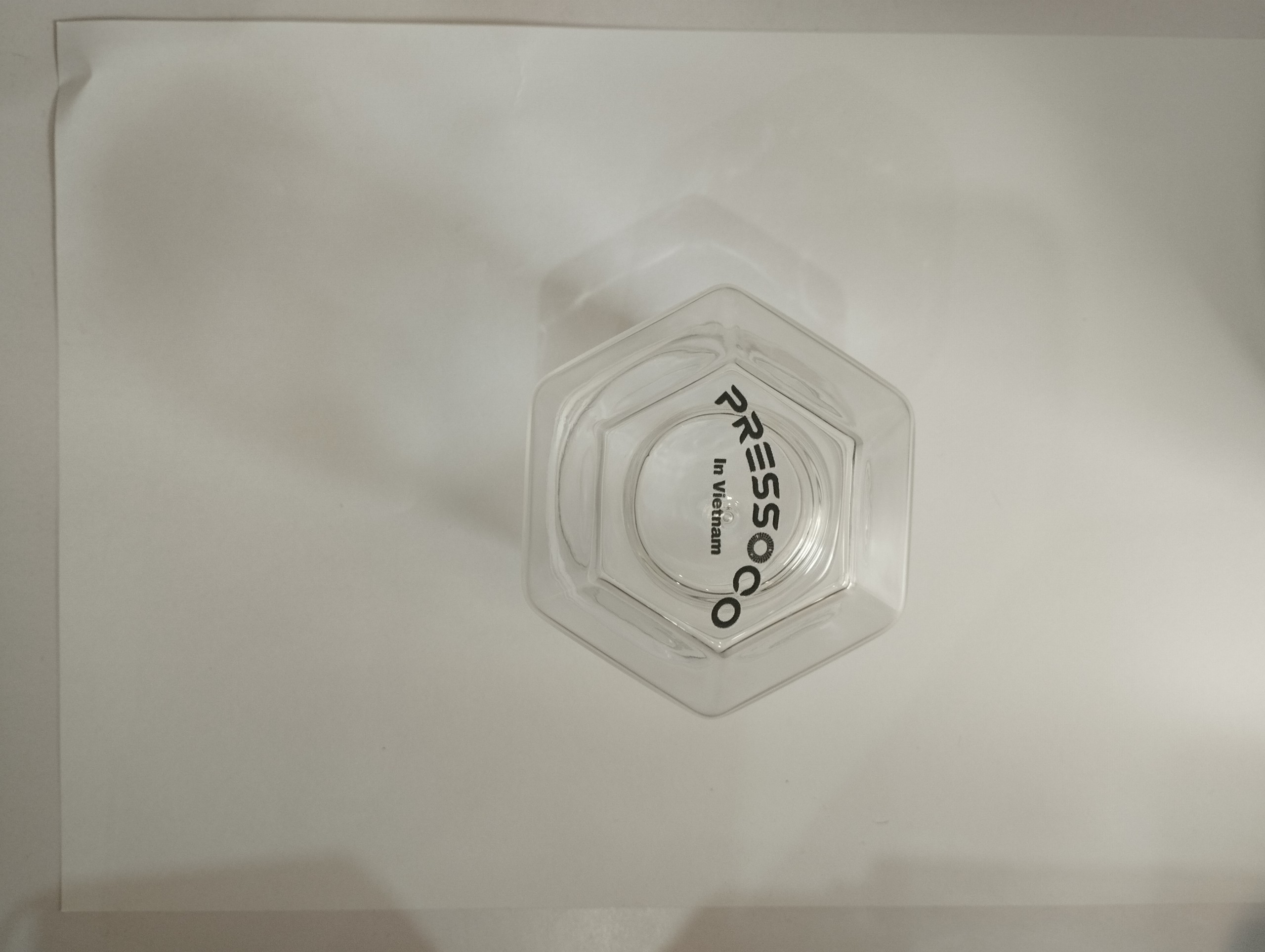 Pressoco Double Glass Cup Hexagon x100ml 13