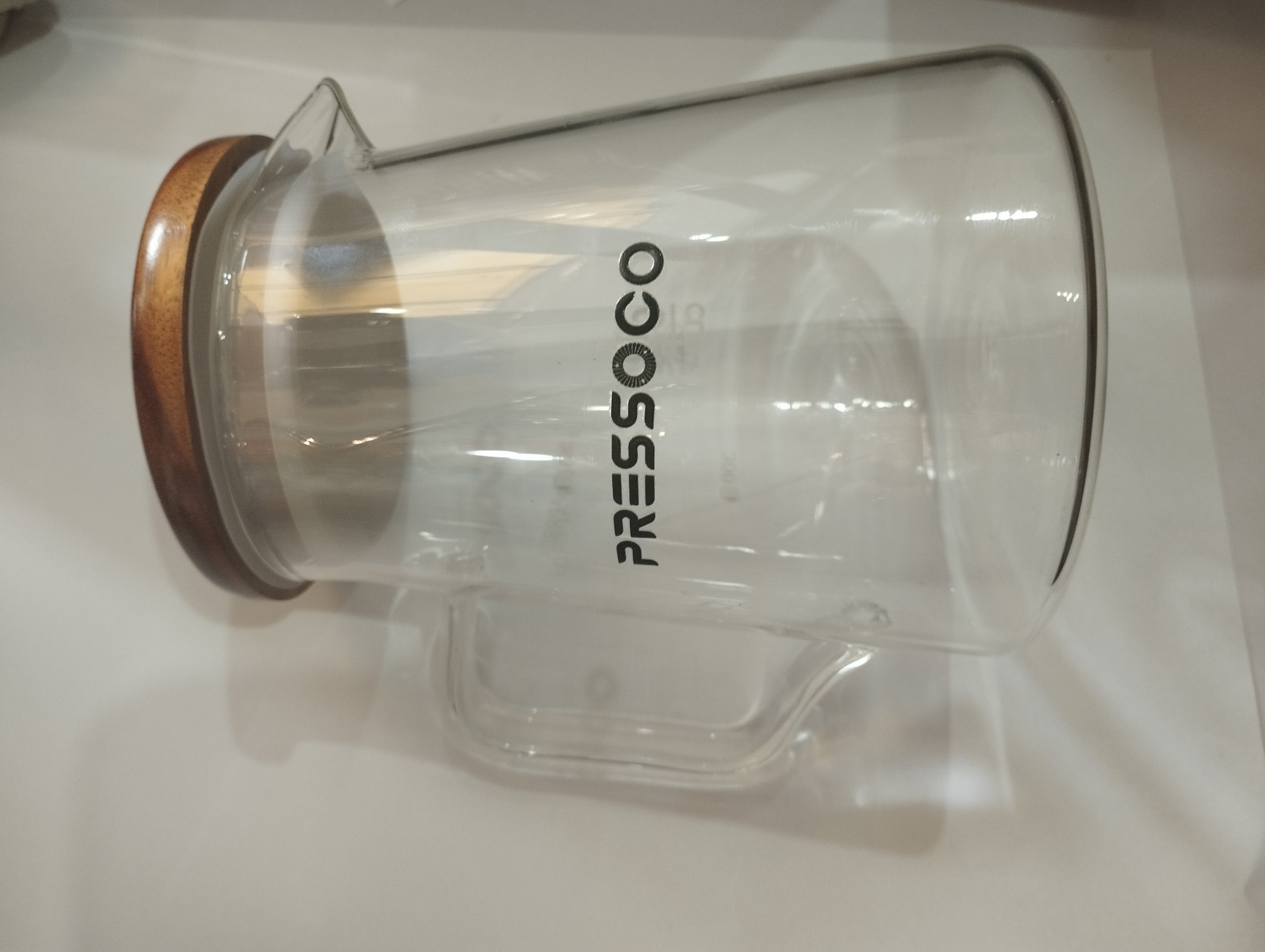Pressoco Server 600ml - Wood Lid 7
