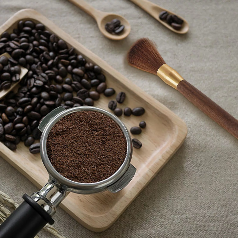 Pressoco Wooden Cleaning Brush coffee, tea - Walnut 12