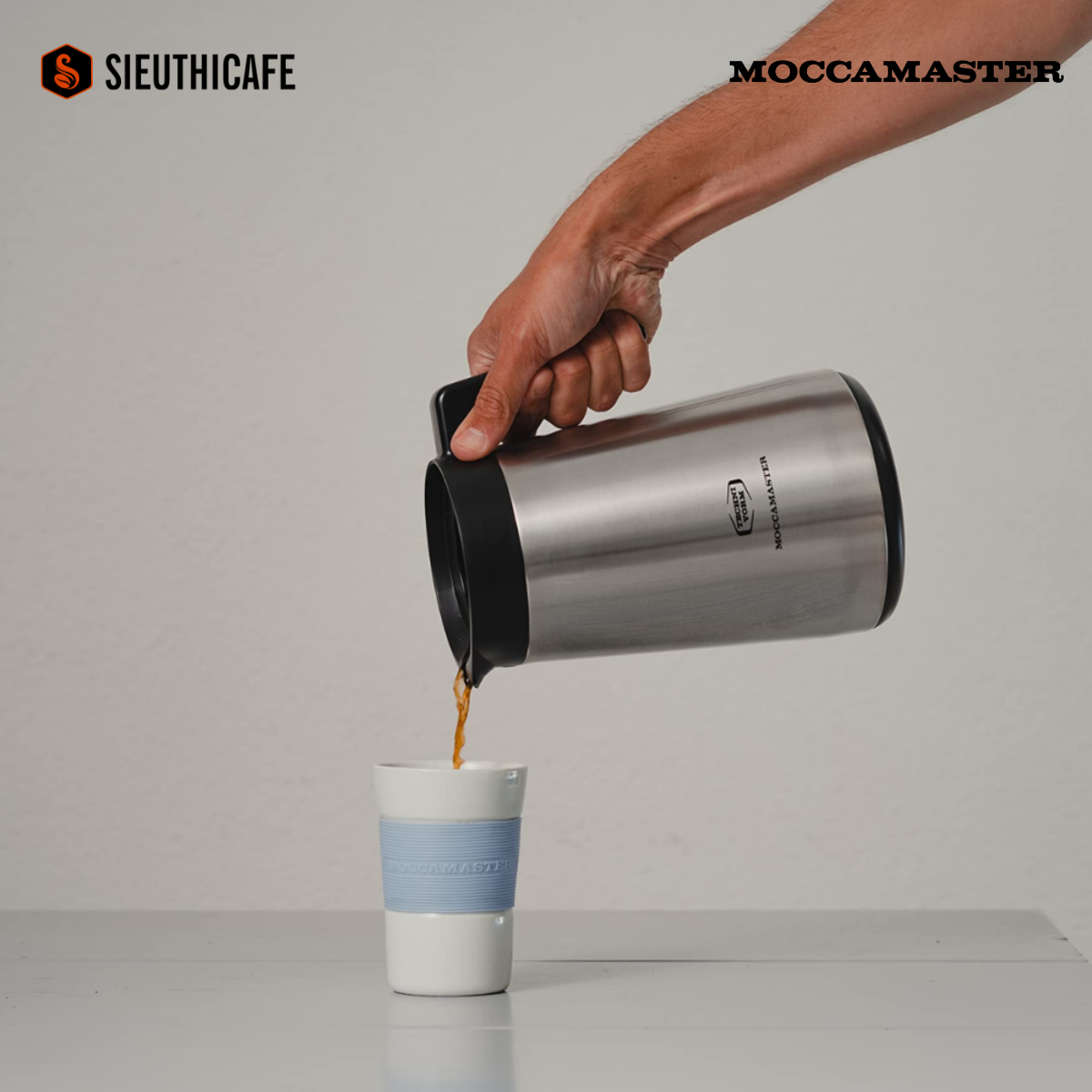 Bình Moccamaster 59865 1.25L Thermal Carafe Silver 7