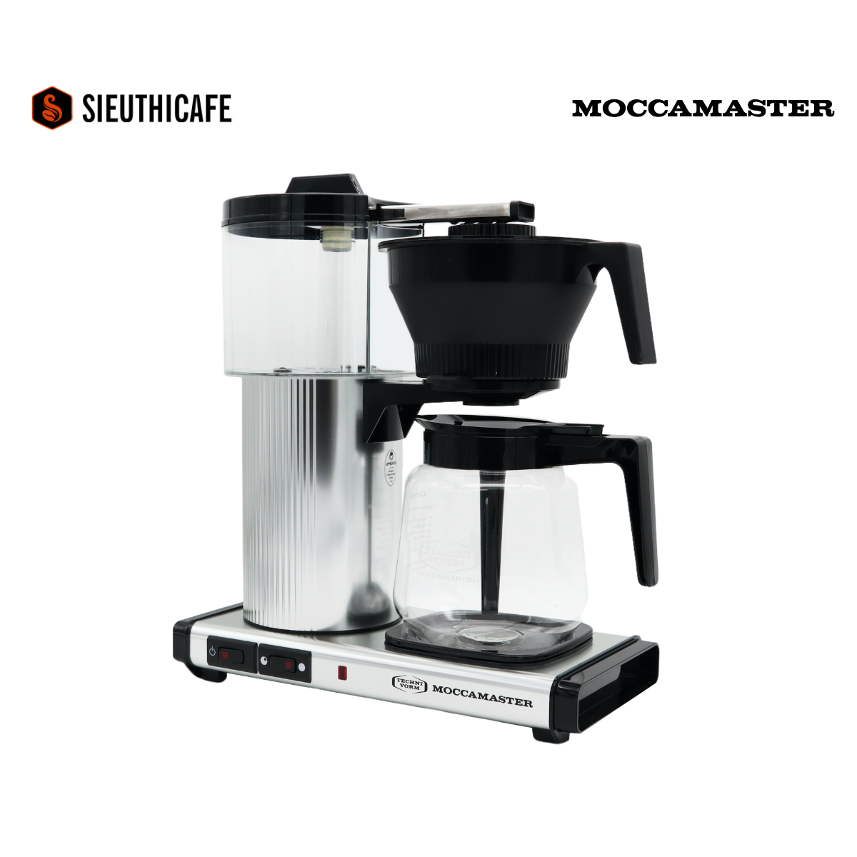 Moccamaster CD Grand - 1.8L glass jug - Polished 2