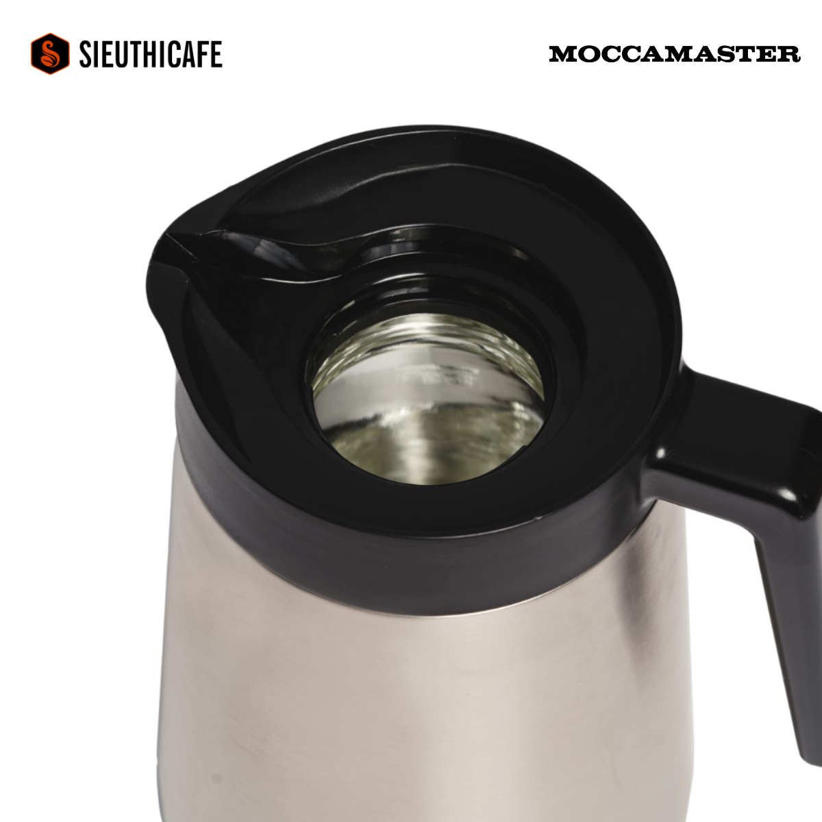 Bình Moccamaster 59865 1.25L Thermal Carafe Silver 2