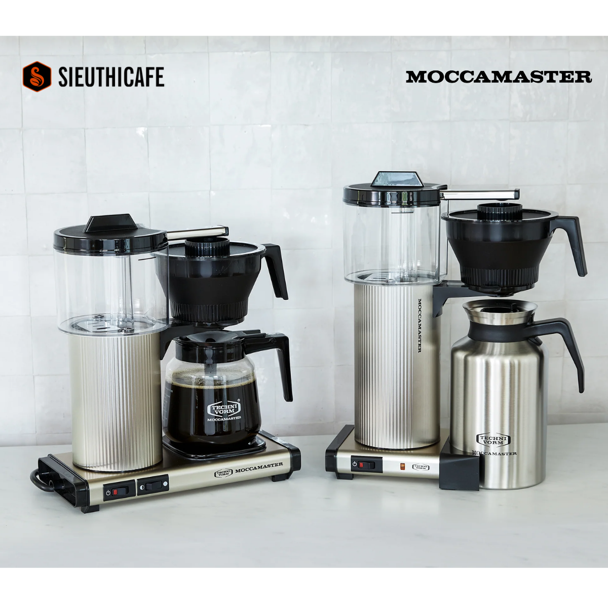 Moccamaster CD Grand - 1.8L glass jug - Polished 7