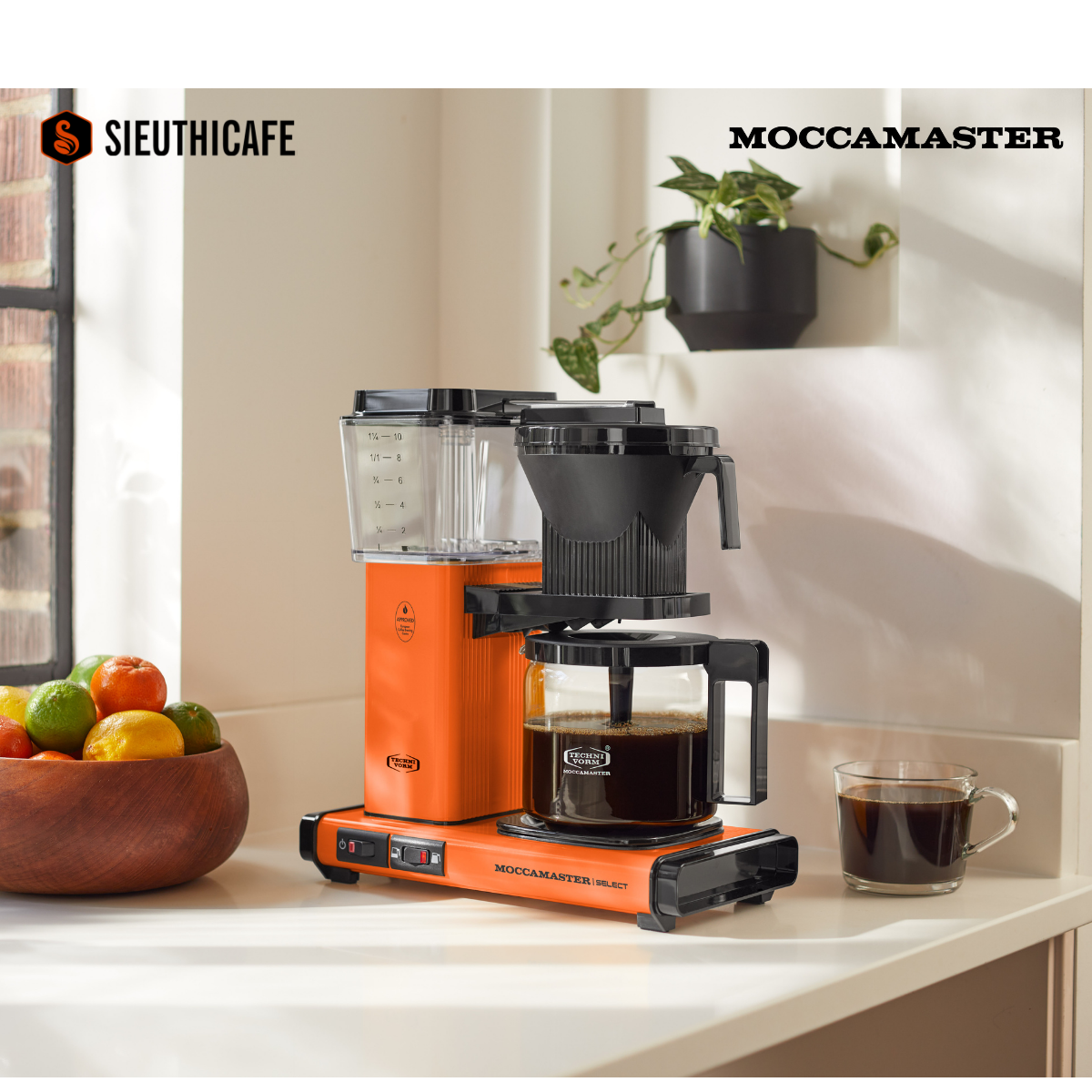 Moccamaster KBG Select - Orange 4