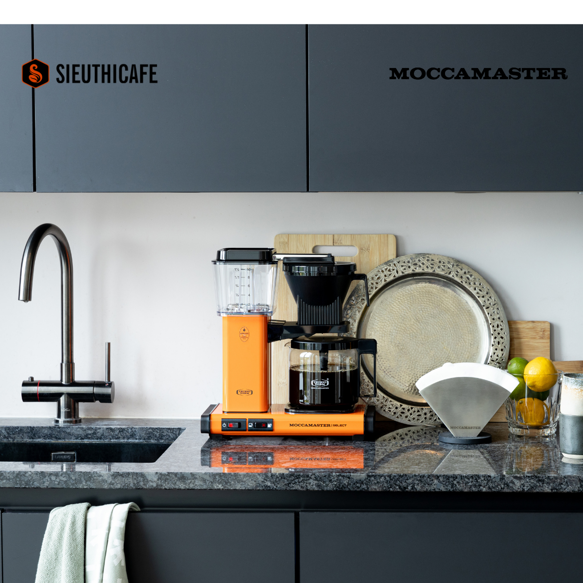 Moccamaster KBG Select - Orange 7