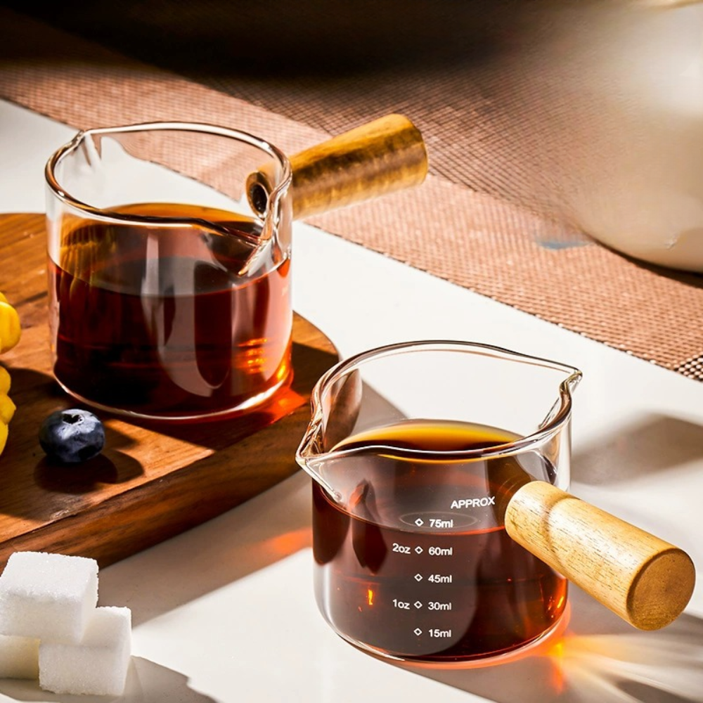 Pressoco Assam Double Glass Cup, 300ml 2