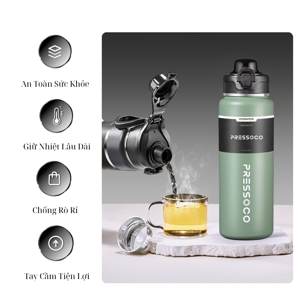 Pressoco Tumbler ThermaLux 700 - Forest Emerald 3