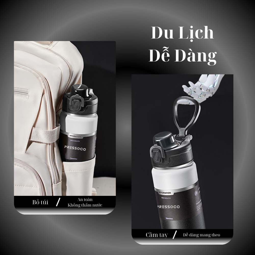 Pressoco Tumbler ThermaLux 700 - Onyx Gradient 7