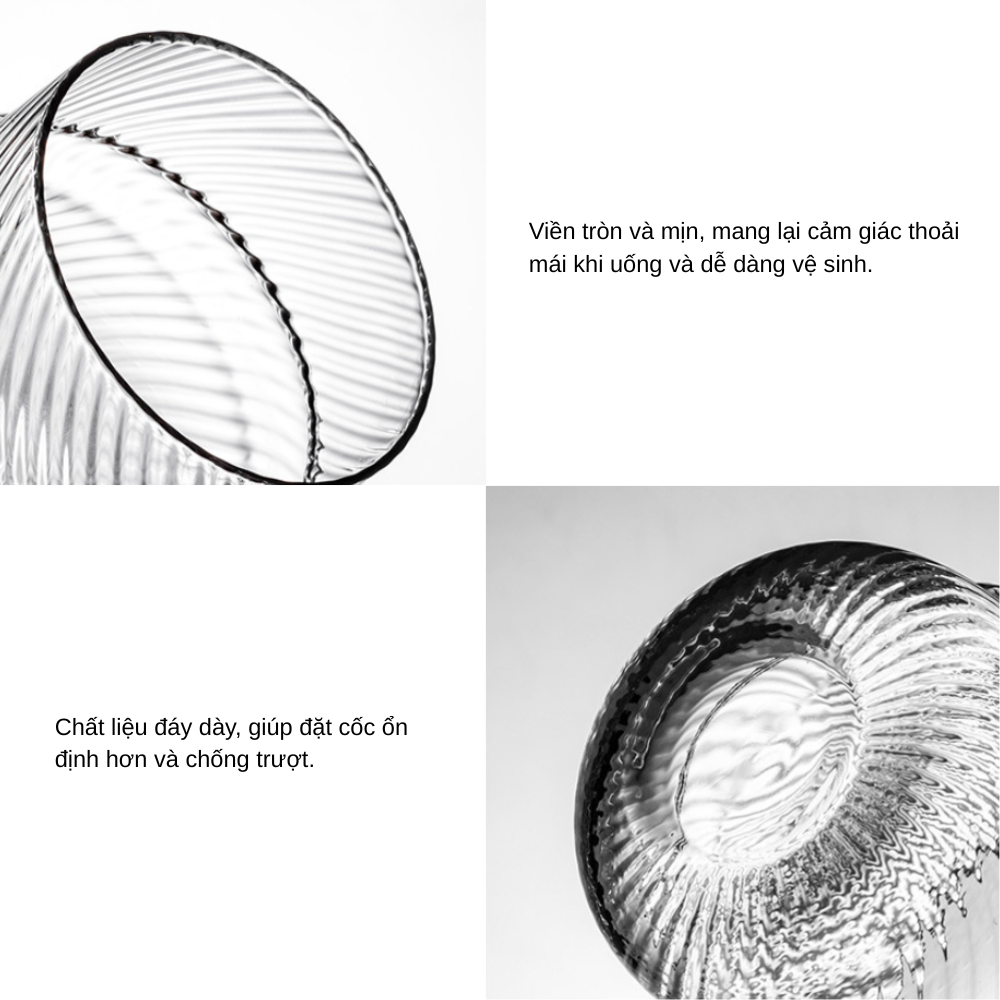 Pressoco Glass Cup 420ml 2