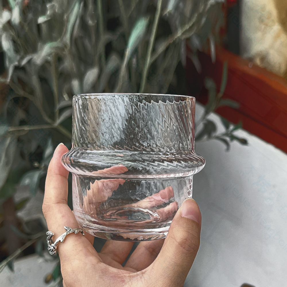 Pressoco Diamond Double Glass Cup, 300ml 4