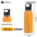 Bình giữ nhiệt 550ml - màu cam 7