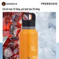 Bình giữ nhiệt 550ml - màu cam 12