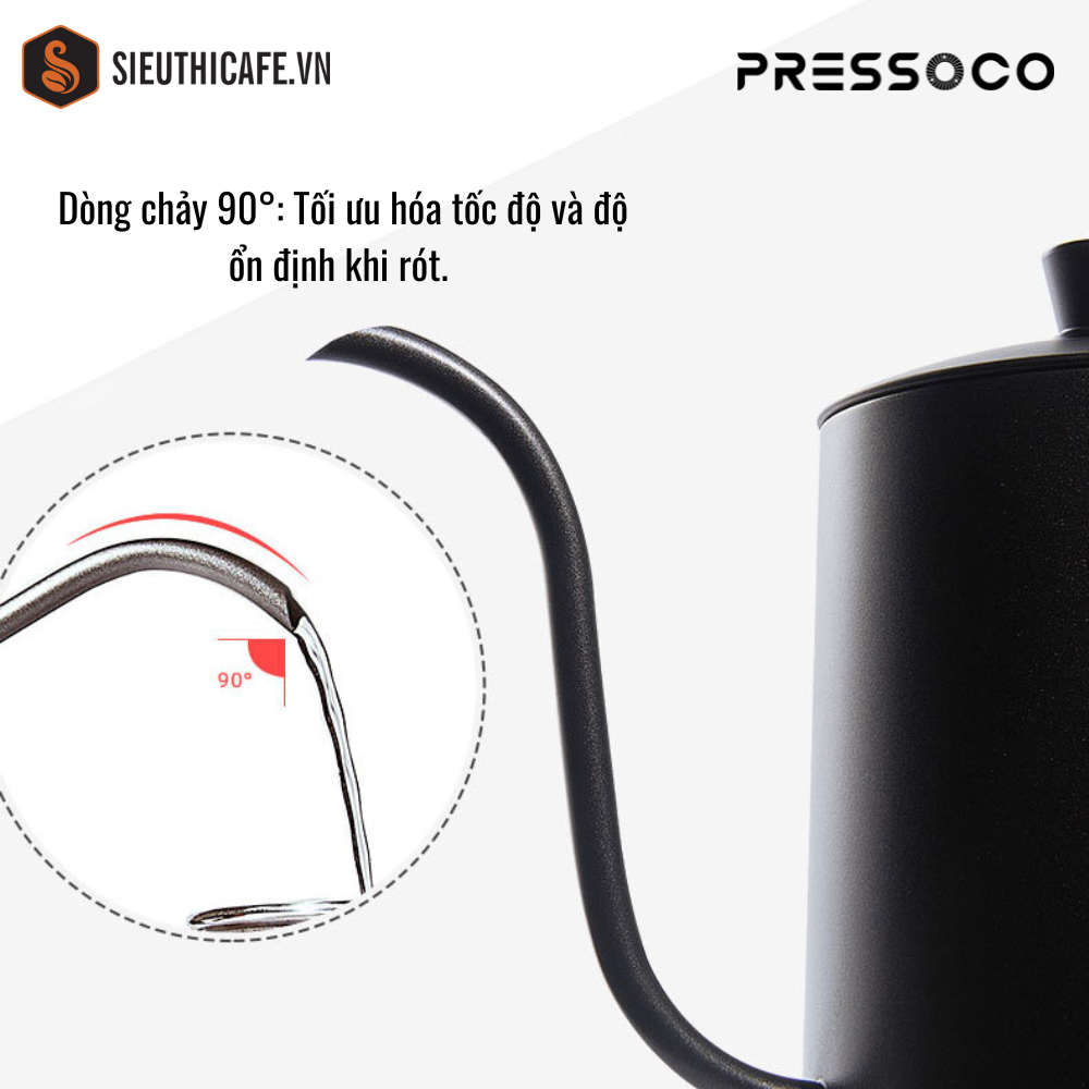 Pressoco x Shaker Inox Premium - 304 - 650ml 10