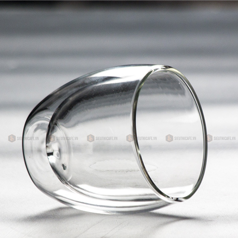 Combo 2 x Pressoco Pavina Double Glass Cups 80ml 9