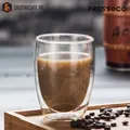 Pressoco Double Glass Cups 350ml 8