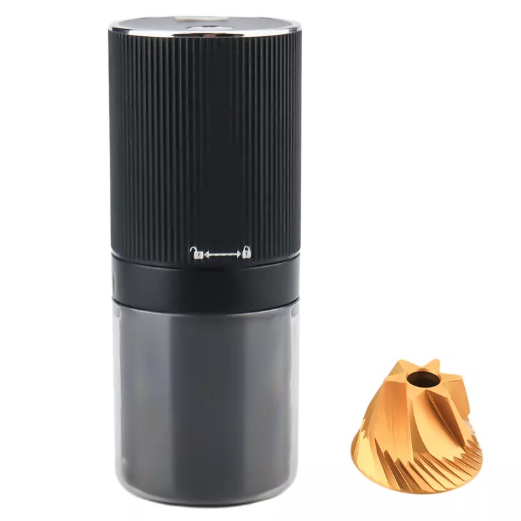 PRESSOCO Portable Electric grinder - Gen Z 38mm | USB Rechargeable -Black 54