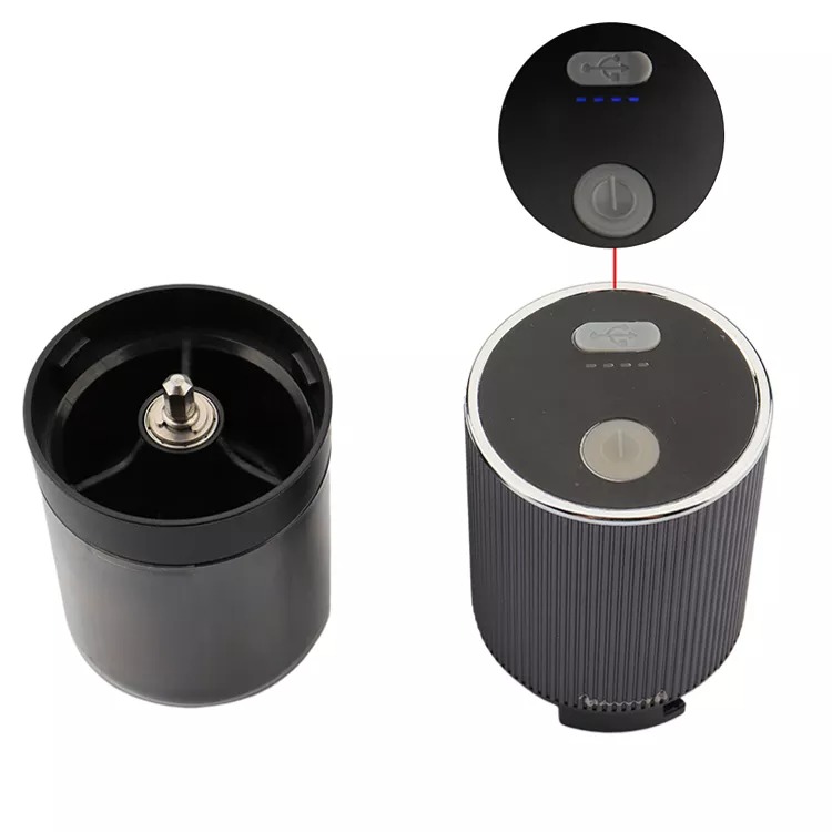 PRESSOCO Portable Electric grinder - Gen Z 38mm | USB Rechargeable -Black 39