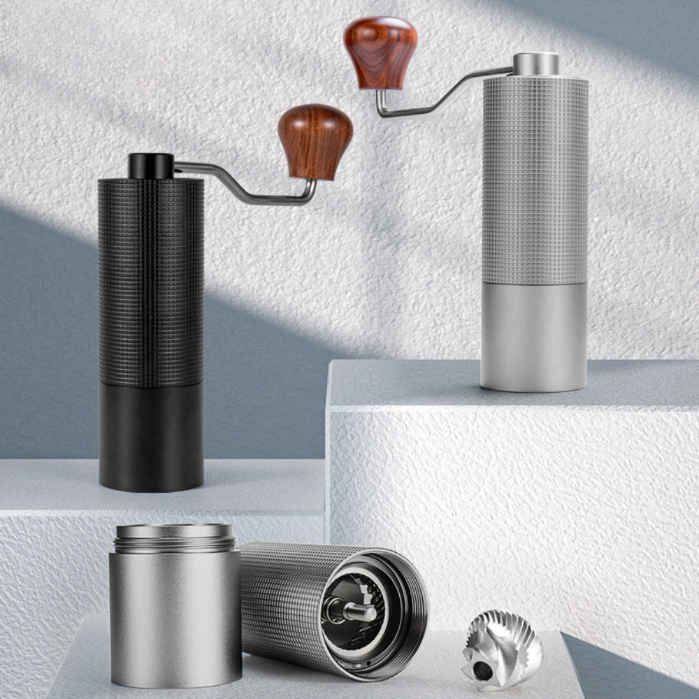 Pressoco Hand Grinder 420CNC Black - Lưỡi xay 5 cạnh