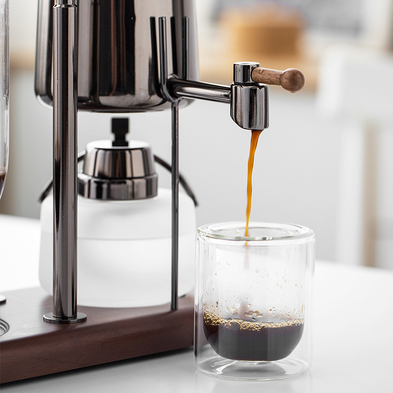 Pressoco Royal Coffee Maker - Golden - 300ml 4