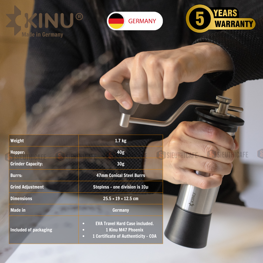 KINU M47 Phoenix Grinder 3