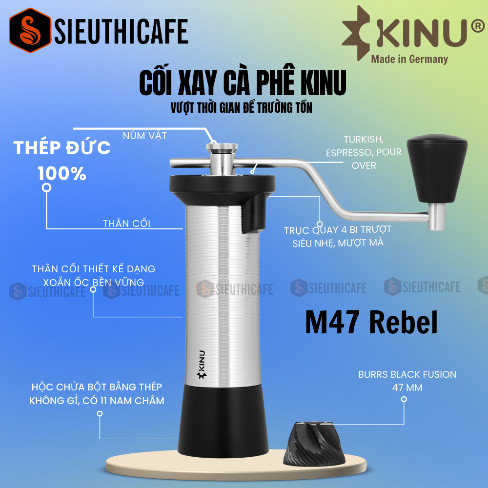 KINU M47 Rebel Grinder 7