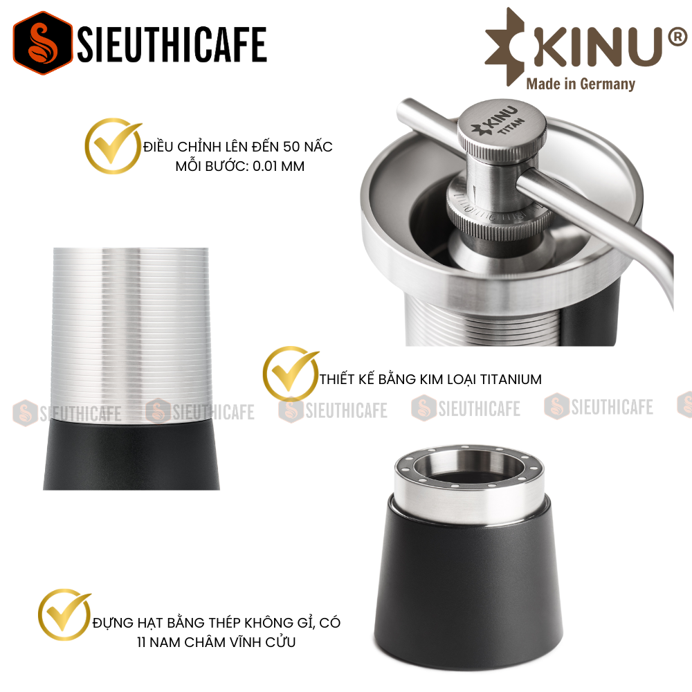 KINU M47 Simplicity Grinder 4