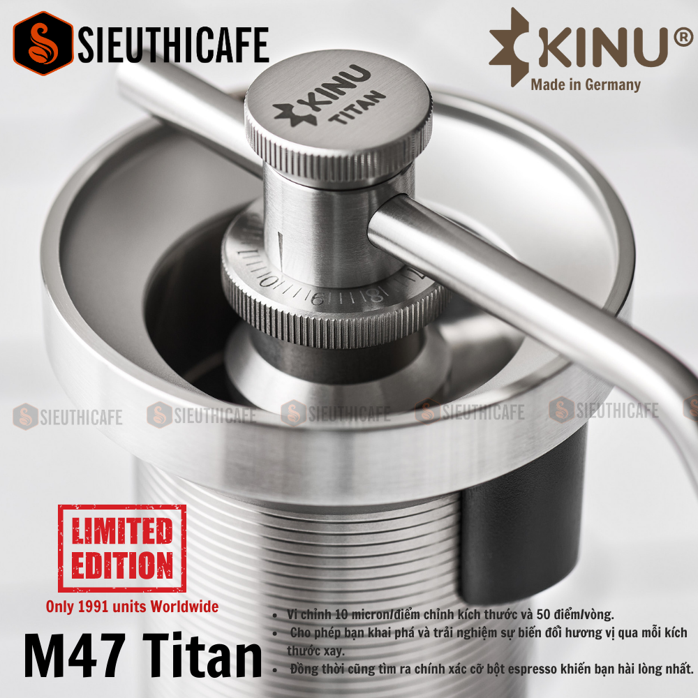 KINU M47 Simplicity Grinder 7