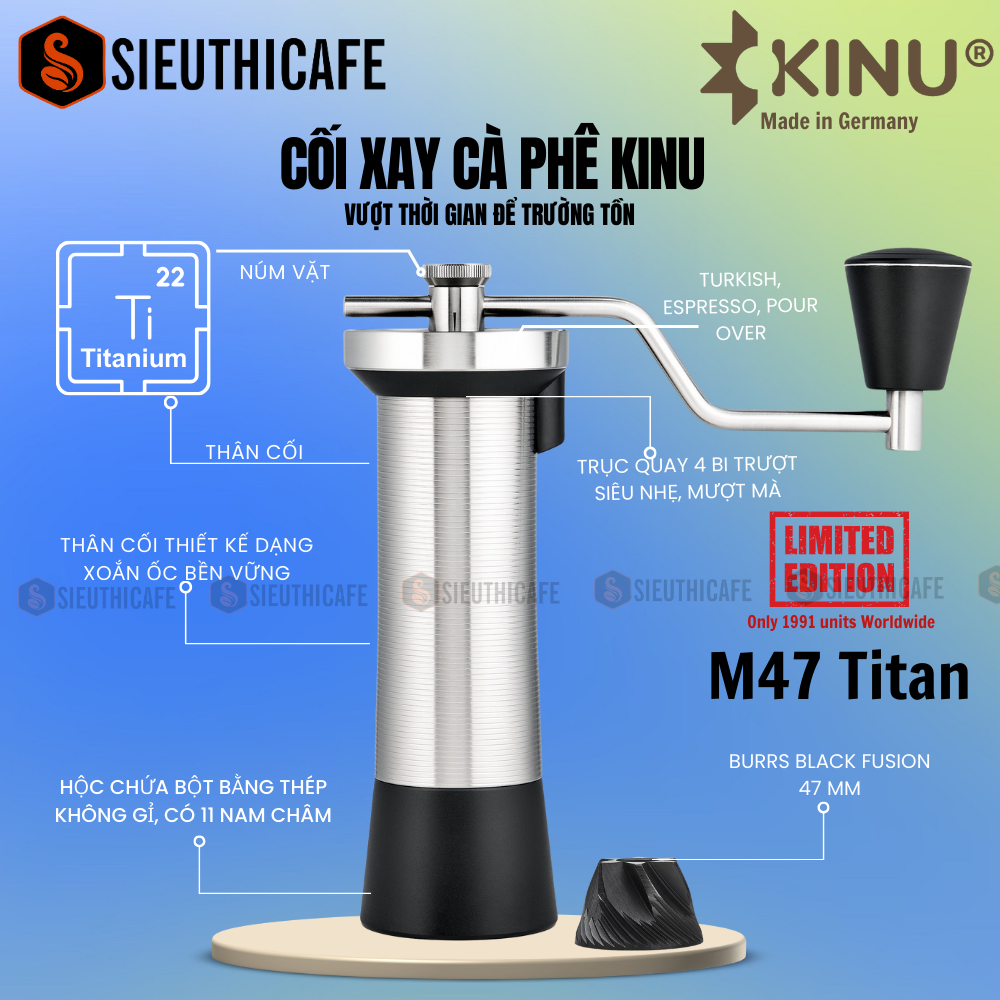 KINU M47 Rebel Grinder 4