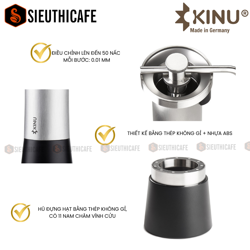 Kinu M47 Classic + Cà phê 6