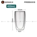 Pressoco Pavina Double Glass Cups 450ml 6