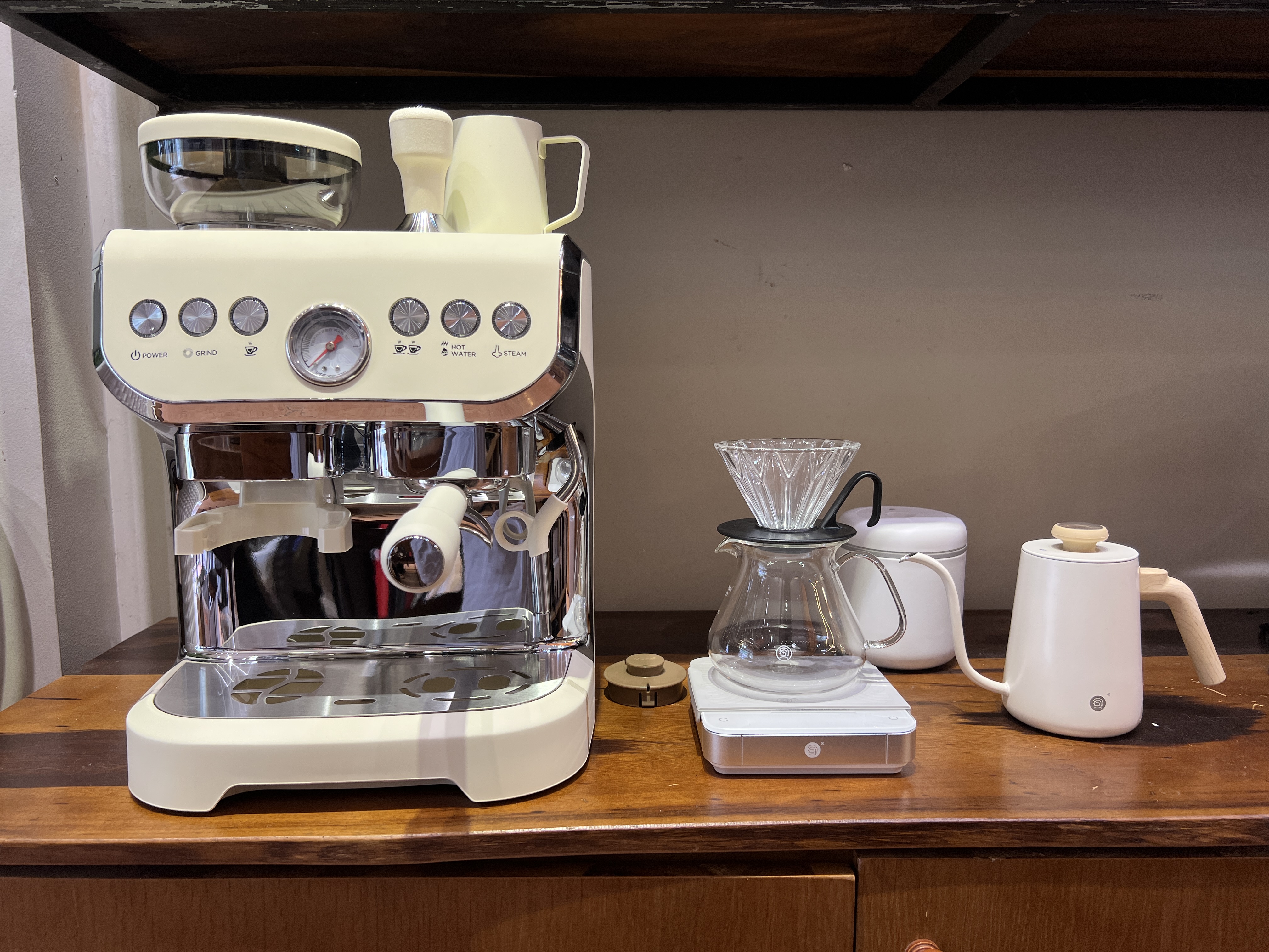 Pressoco Espresso Combi Coffee Machine 2in1 PAC-517E | Black 15