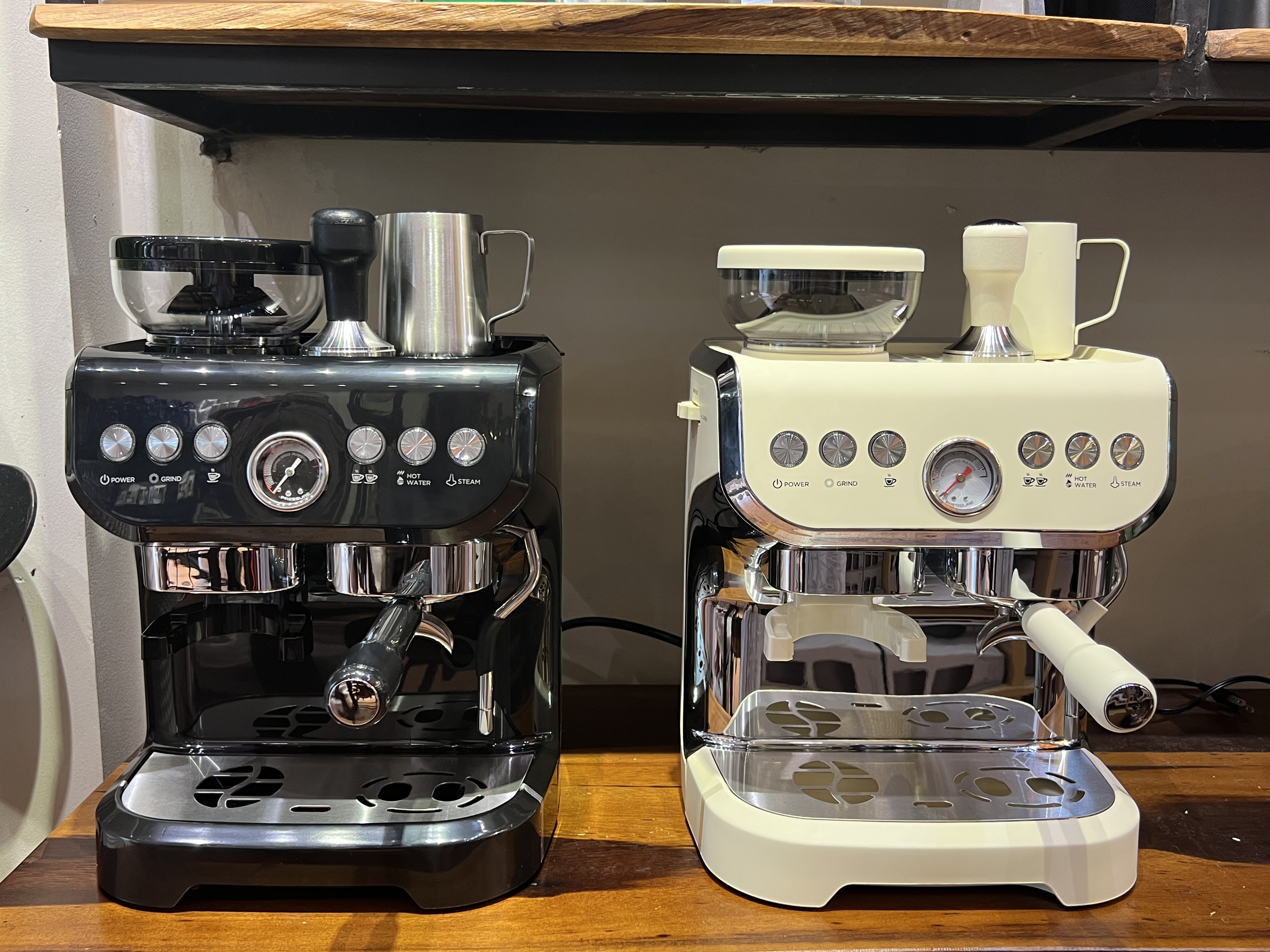 Pressoco Espresso Combi Coffee Machine 2in1 PAC-517E | Mint Green