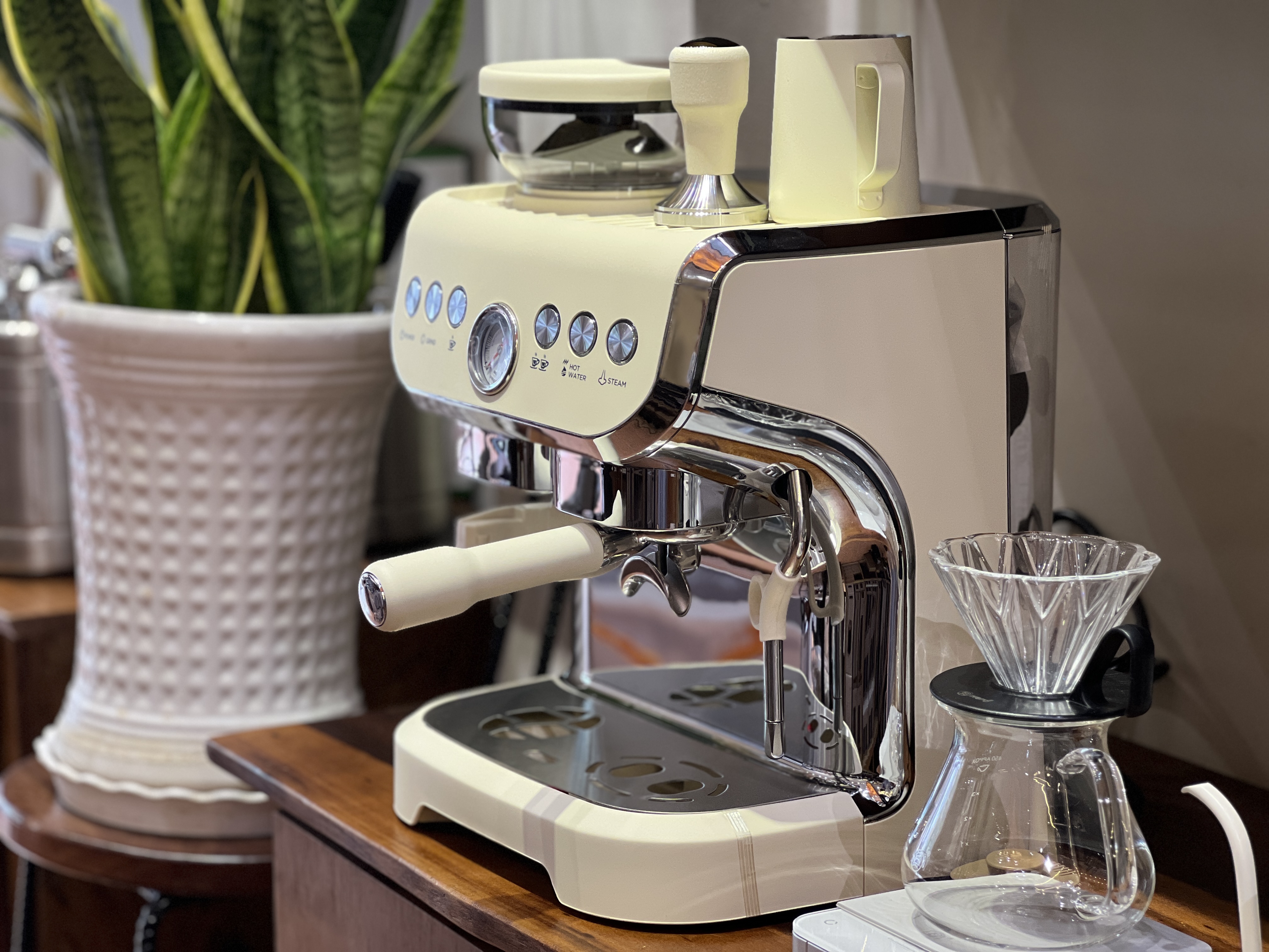 Pressoco Espresso Combi Coffee Machine 2in1 PAC-517E | Black 9